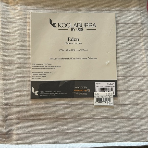 Koolaburra by Ugg Shower Curtain - Picture 2 of 2